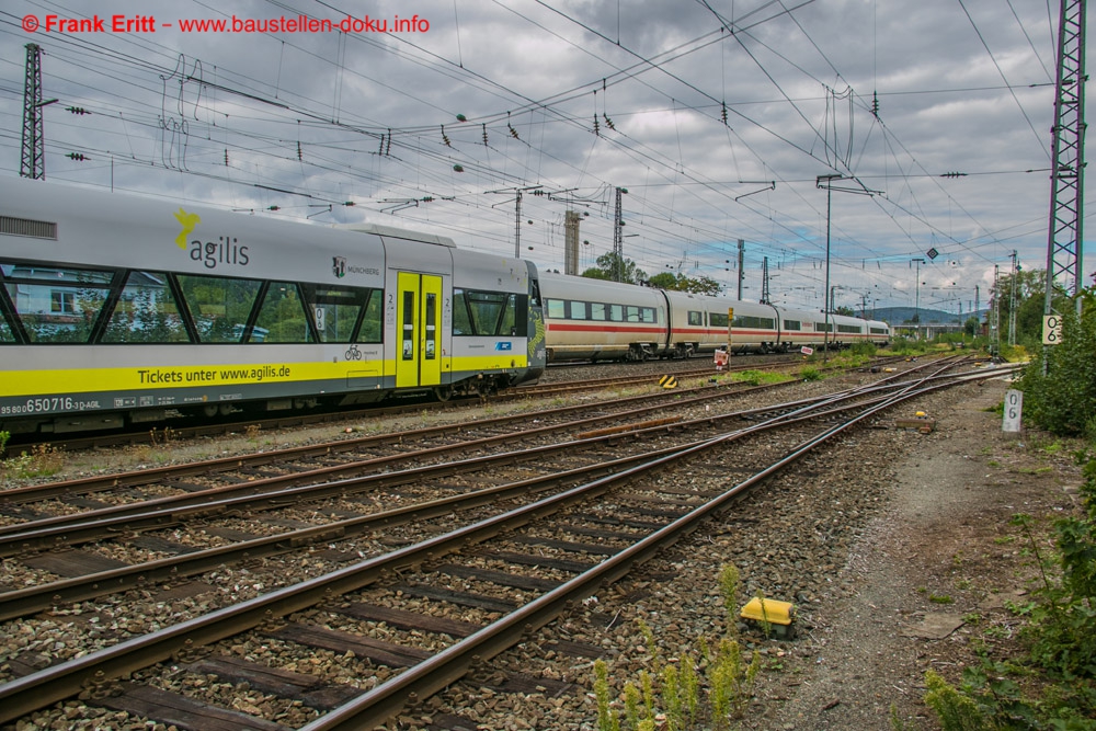 ICE Ausbaustrecke Nürnberg-Ebensfeld - Abschnitt Bamberg