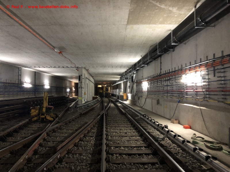 Bilder vom 07.01.2020 Berlin, Erweiterung UBahn U5