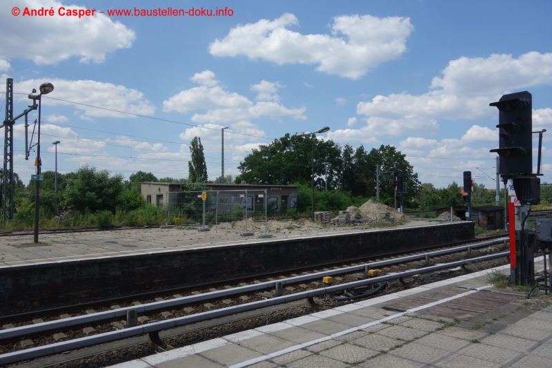 Bilder vom 23.06.2019 Umbau Bahnhof Schöneweide Berlin
