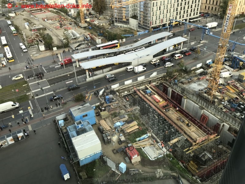 Bilder vom 16.10.2017 Berlin, Neubau SBahn S21 Ein