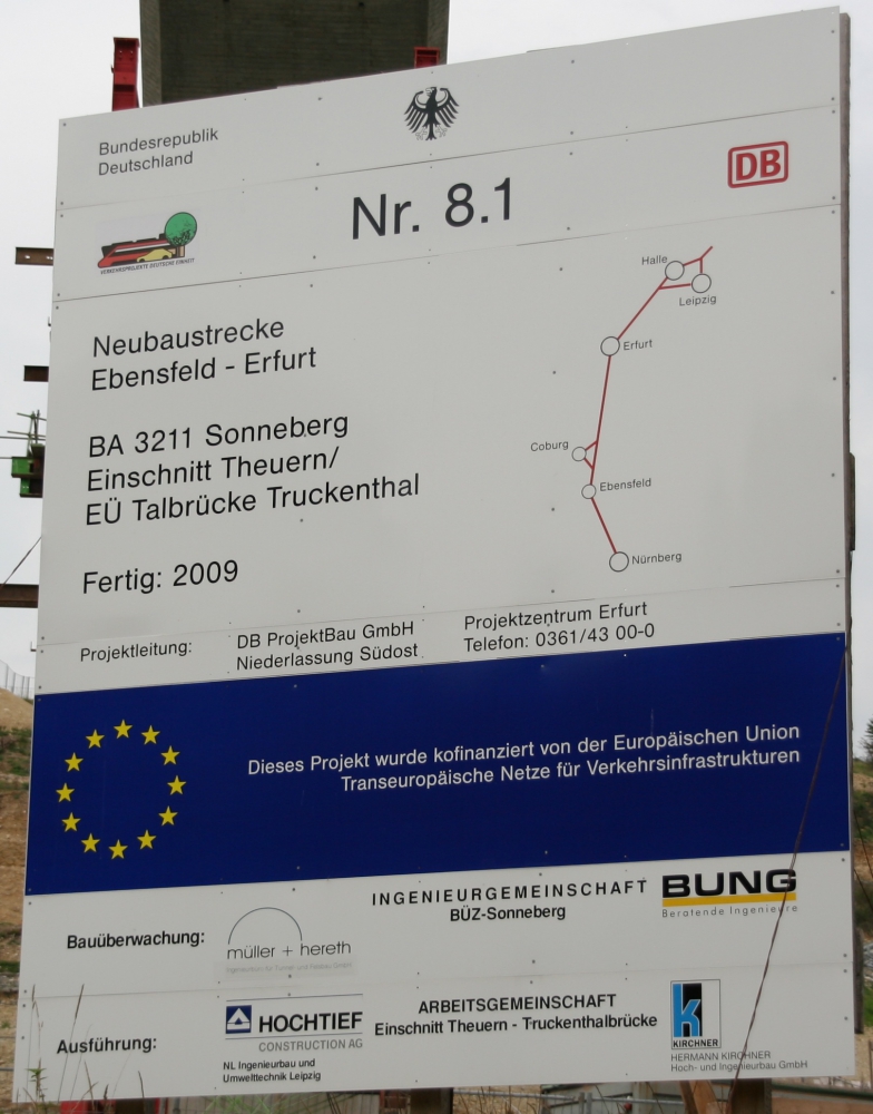 NBS Ebensfeld - Erfurt - Truckenthalbrücke