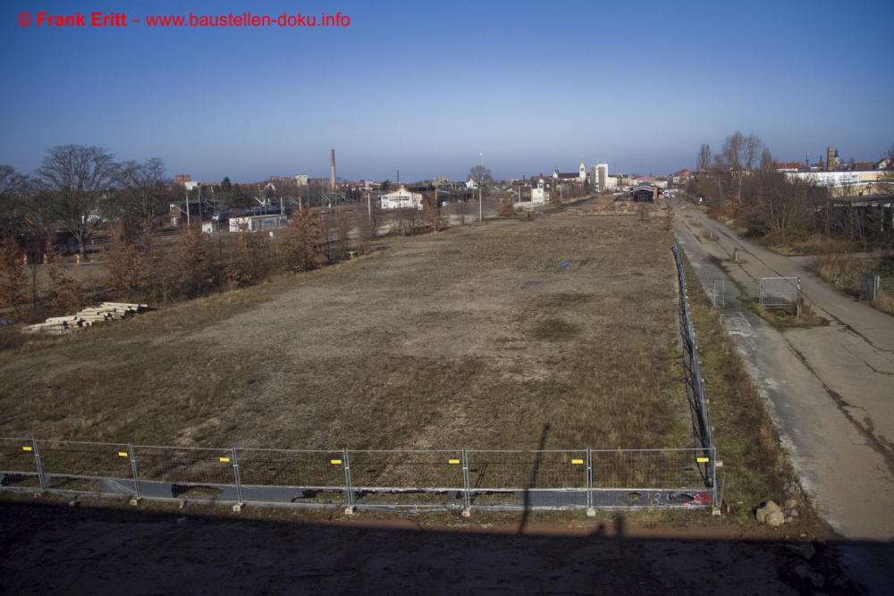 Urzustand - Blick von der Antonienbrücke nach Norden