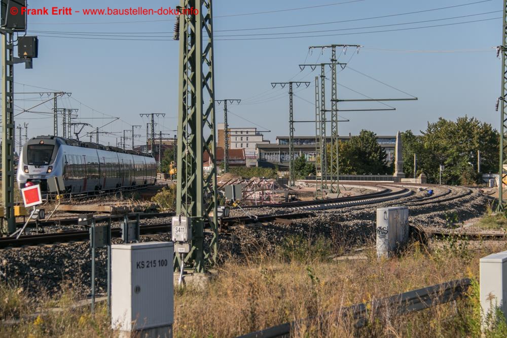 Gleis 198 und 199 in Richtung Leutzsch