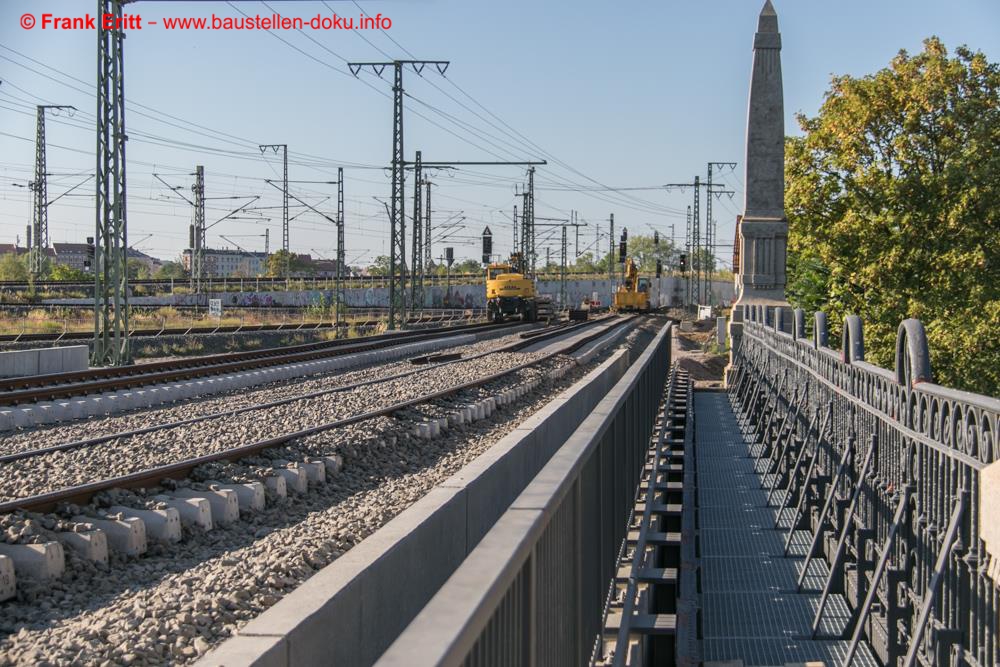 Der Lückenschluss nach dem Bau der Berliner Brücke erfolgt.