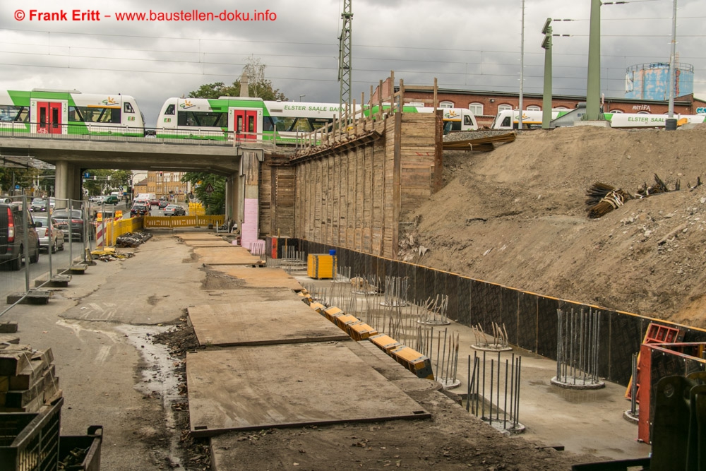 Neubau EÜ Berliner Straße / Parthe