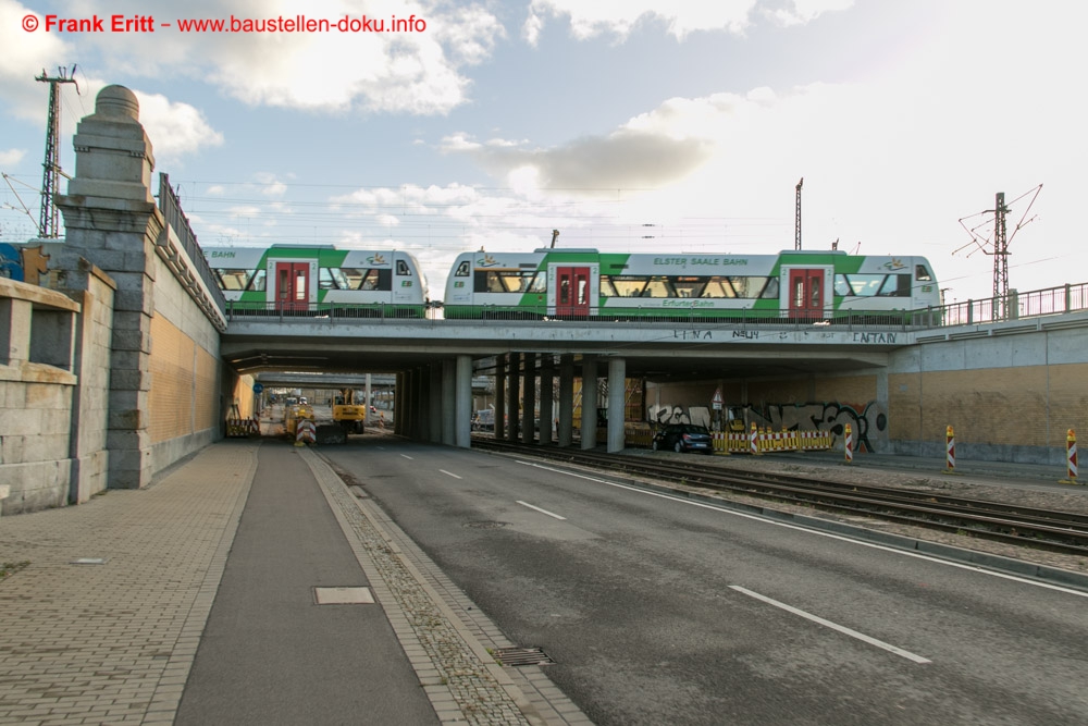 Neubau EÜ Berliner Straße / Parthe