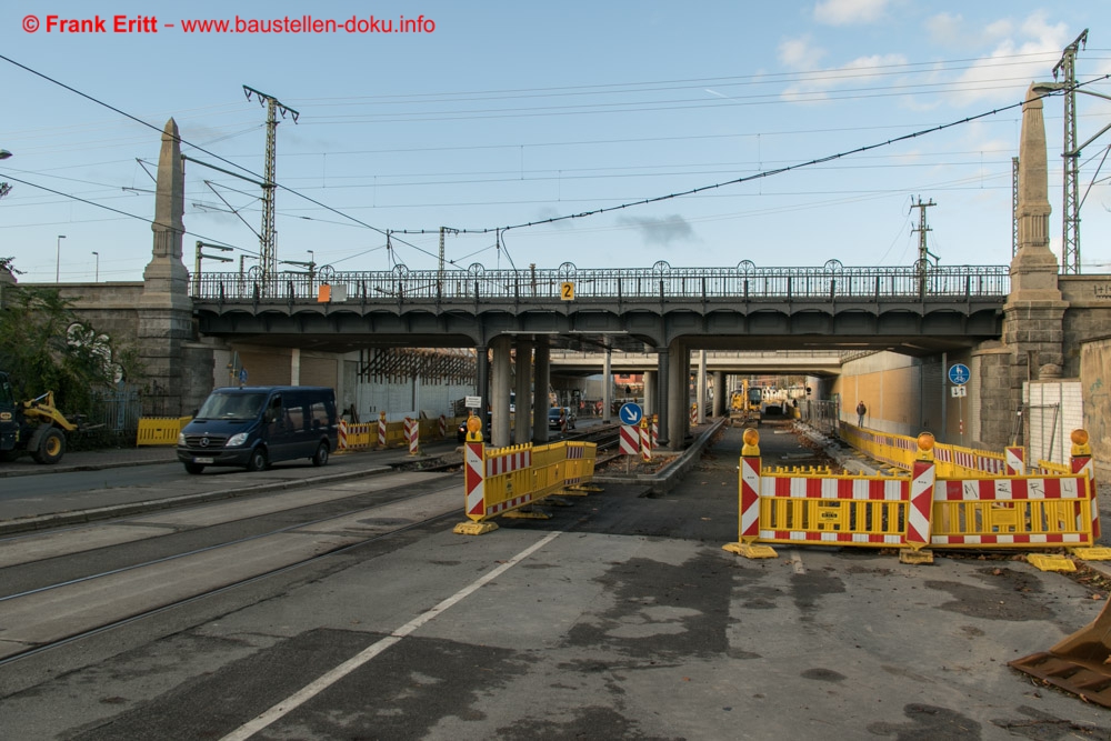 Neubau EÜ Berliner Straße / Parthe