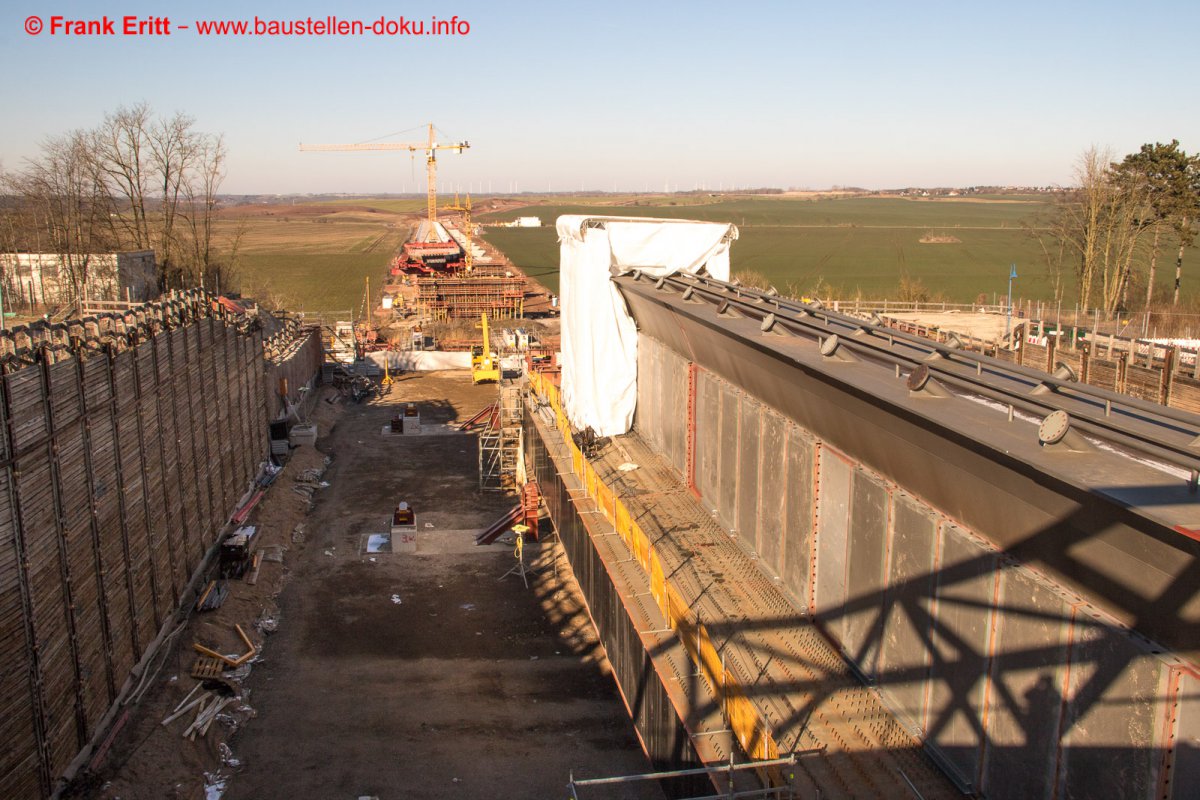 Neubau A143 Saaletalbrücke Salzmünde