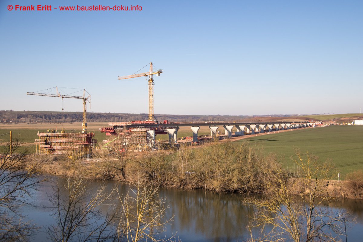 Neubau A143 Saaletalbrücke Salzmünde