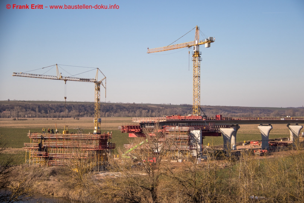 Neubau A143 Saaletalbrücke Salzmünde