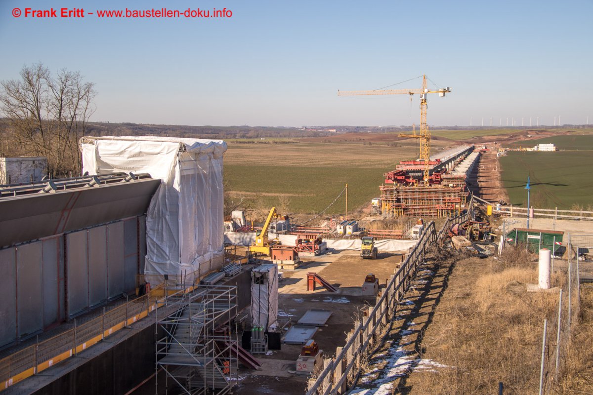 Neubau A143 Saaletalbrücke Salzmünde