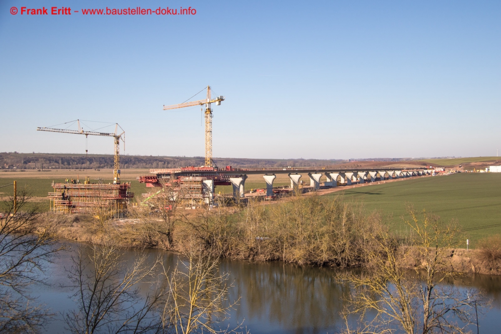Neubau A143 Saaletalbrücke Salzmünde