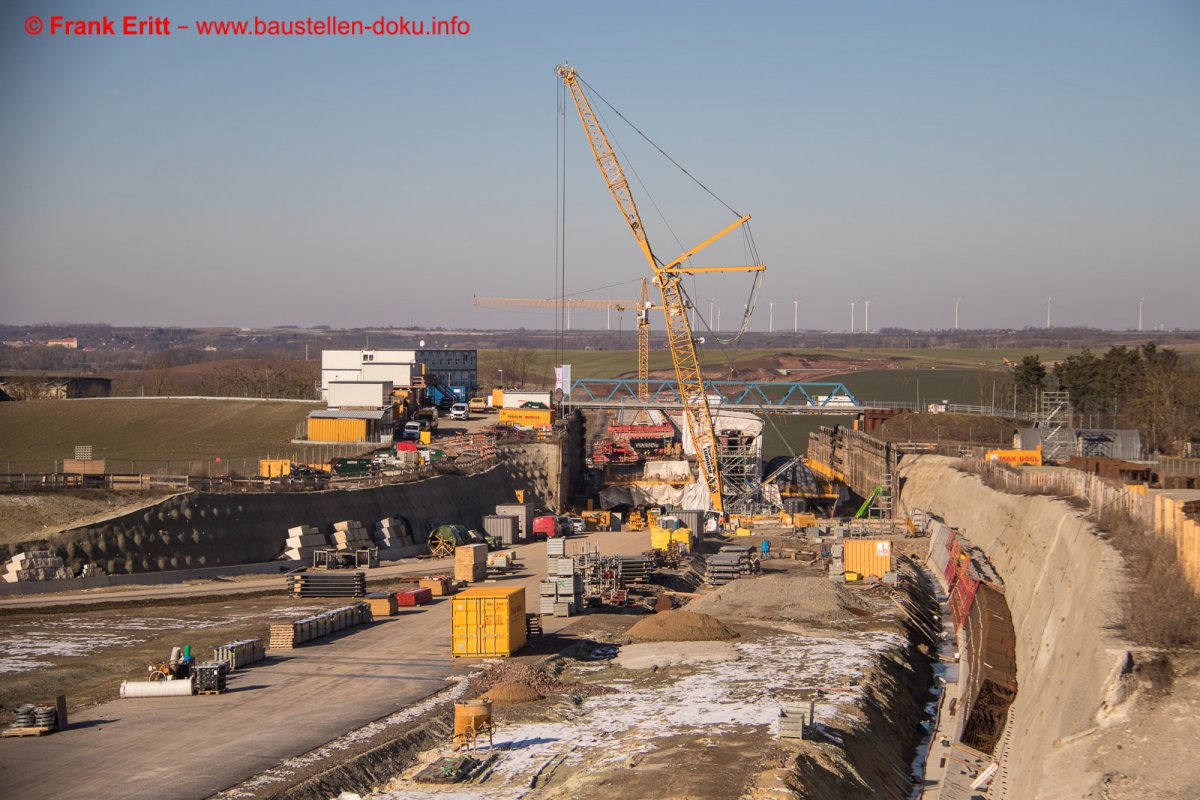 Neubau A143 Saaletalbrücke Salzmünde