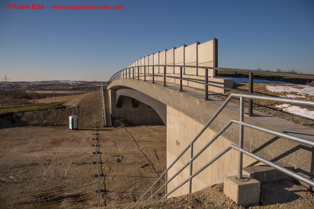 Neubau A143 - Grünbrücke Muschelkalkhänge