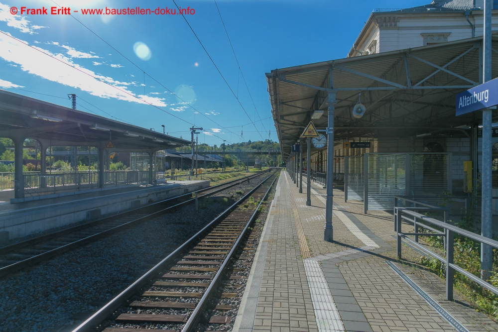 Umbau Bahnhof Altenburg