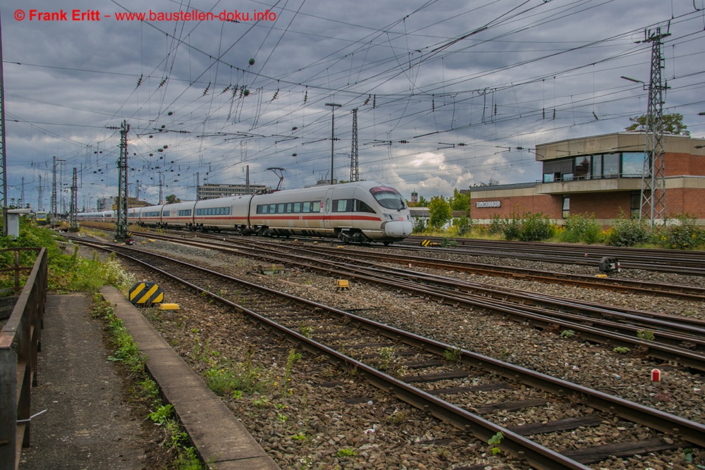 ICE Ausbaustrecke Nürnberg-Ebensfeld - Abschnitt Bamberg