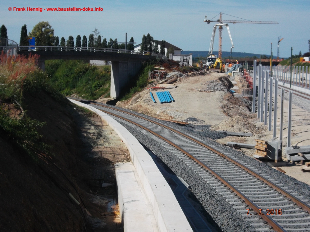 ICE Neubaustrecke Ebensfeld / Erfurt - Abschnitt Breitengüßbach – Zapfendorf