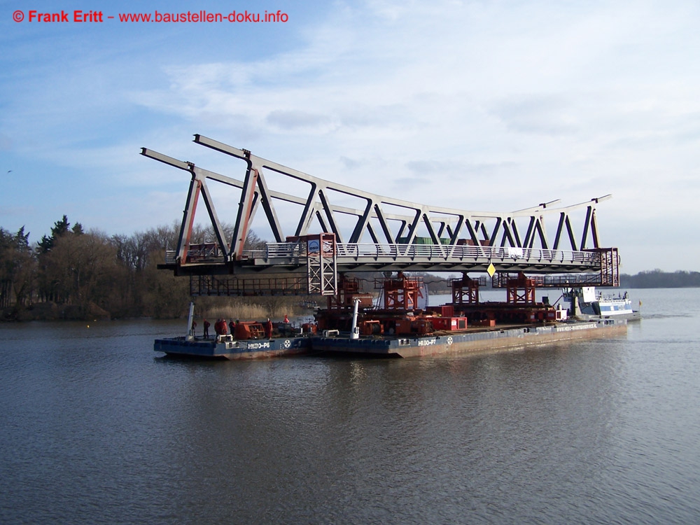 Brandenburg - Seegartenbrücke an der Havel