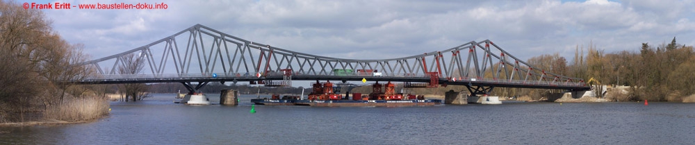 Brandenburg - Seegartenbrücke an der Havel