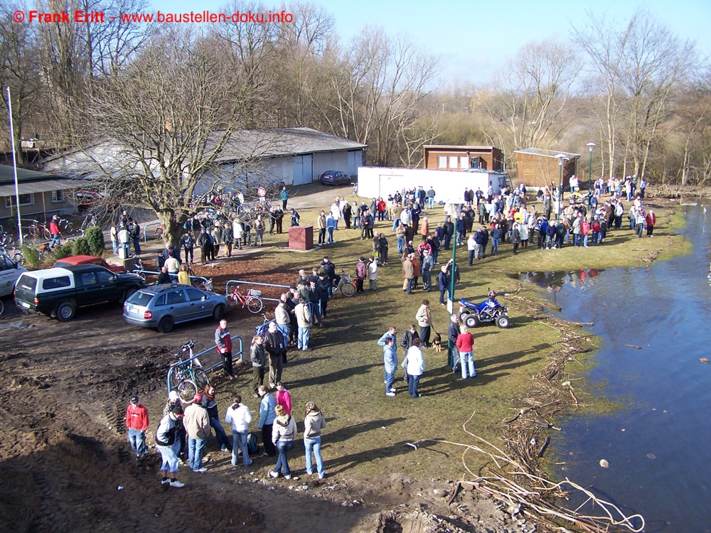 Brandenburg - Seegartenbrücke an der Havel