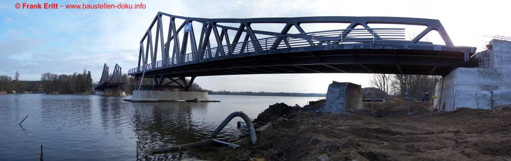 Brandenburg - Seegartenbrücke an der Havel