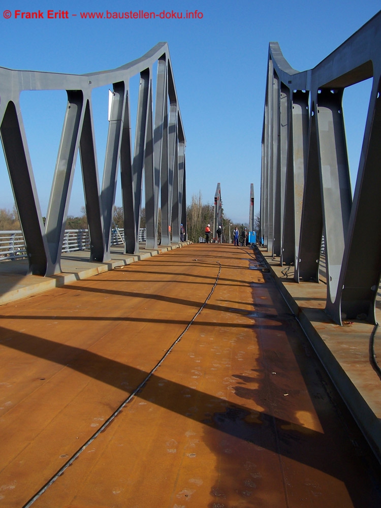 Brandenburg - Seegartenbrücke an der Havel