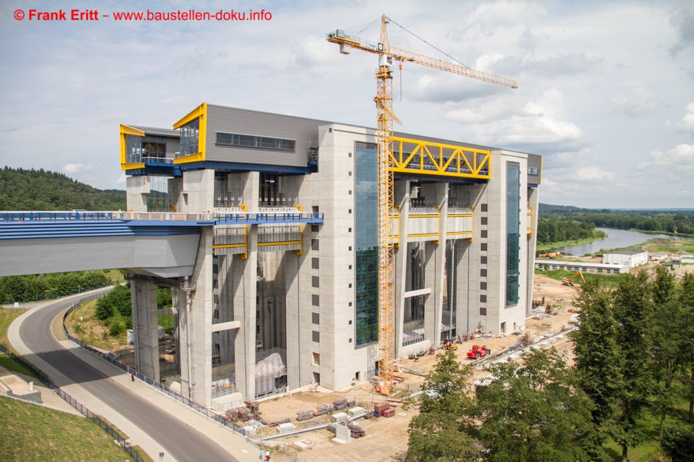 Neubau Schiffshebewerk Niederfinow