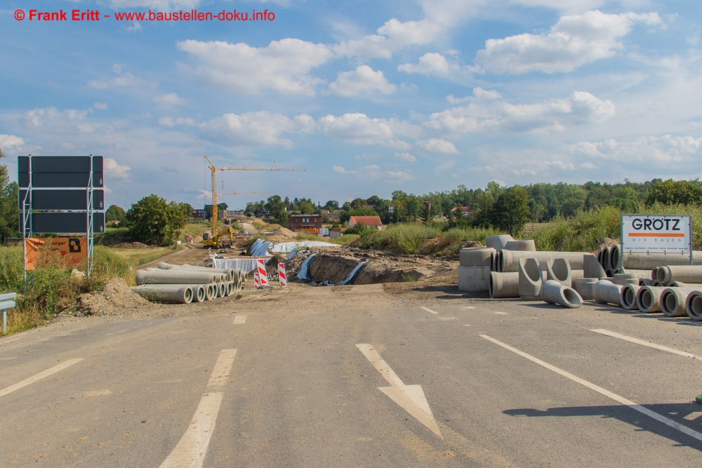 Ausbau B91 zwischen Deuben und Werschen