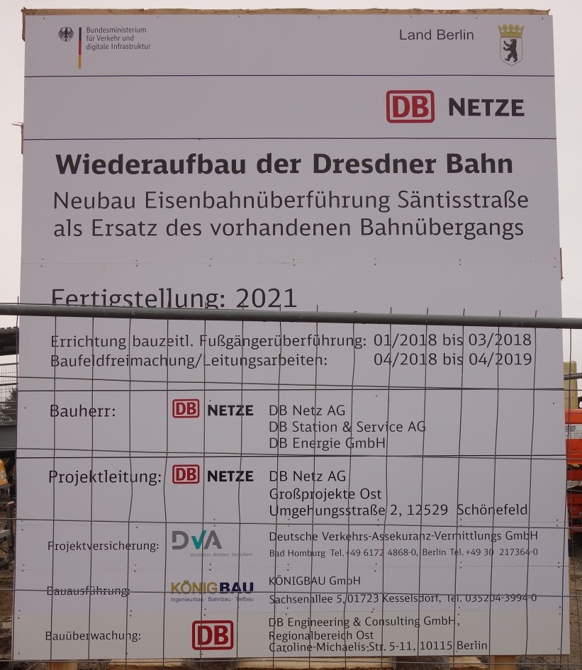 Bautafel EÃ SÃ¤ntisstraÃe