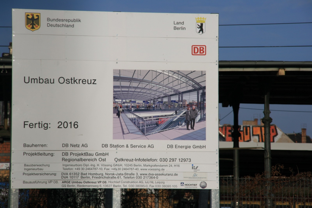 Umbau Ostkreuz Berlin