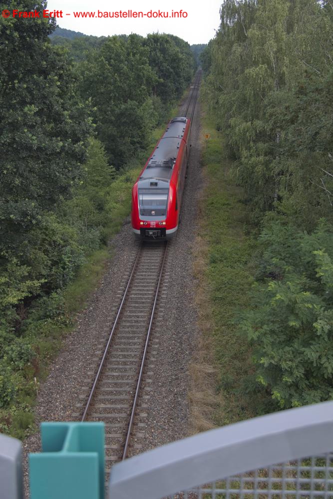Querung der Elstertalbahn
