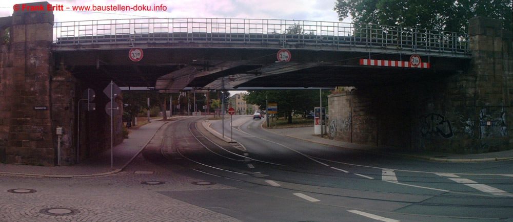 EÜ Heinrichsstraße vor Baubeginn