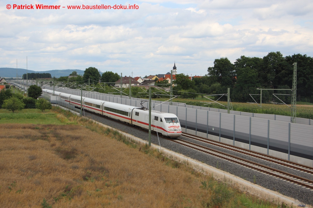 ICE Neubaustrecke Ebensfeld - Erfurt