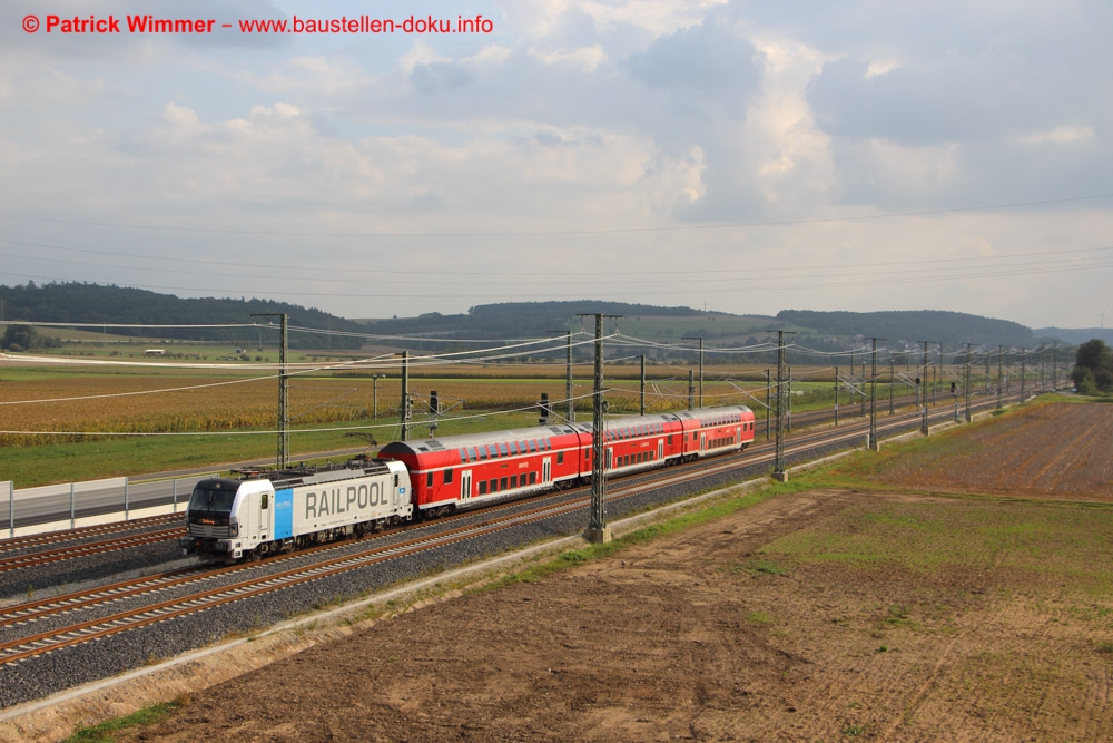 ICE Neubaustrecke Ebensfeld - Erfurt