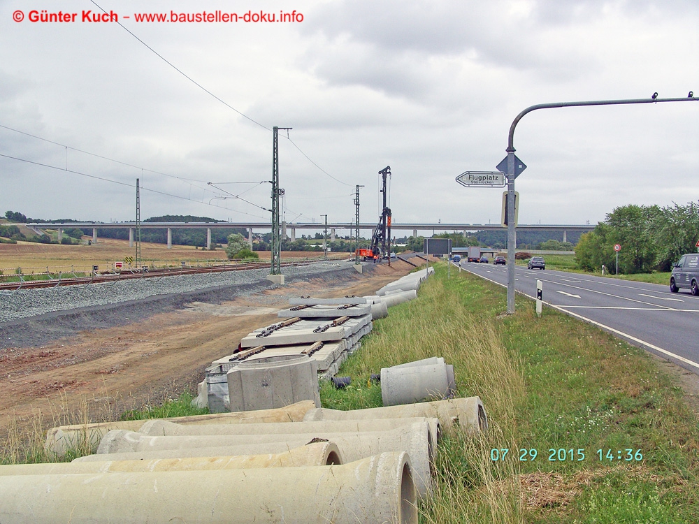 Einscheifung Coburg Süd