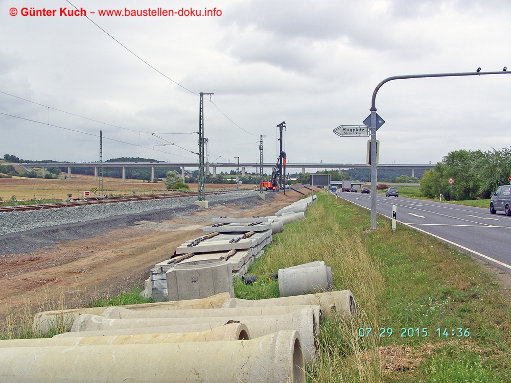 Einscheifung Coburg Süd