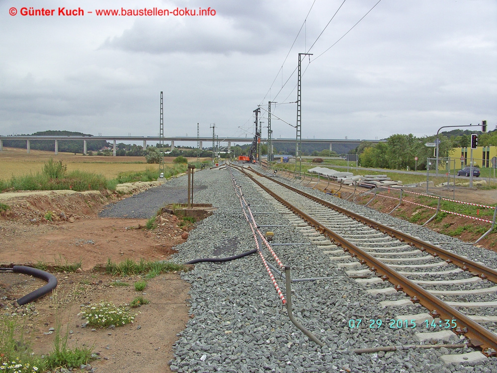 Einscheifung Coburg Süd