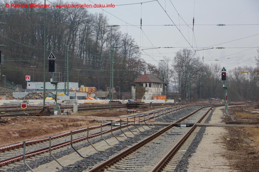 Umbau Bahnsteige Bahnhof Coburg