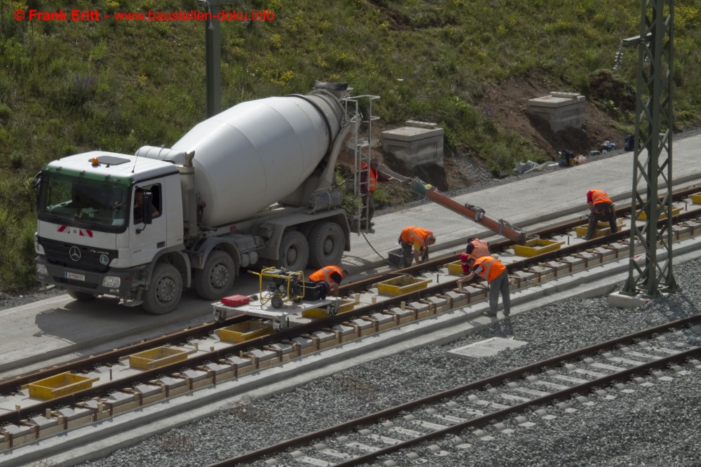 Feste Fahrbahn Coburg-Ilmenau