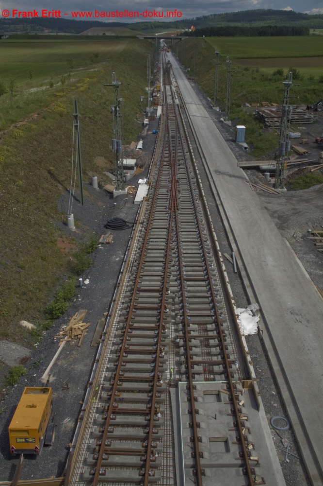 Feste Fahrbahn Coburg-Ilmenau