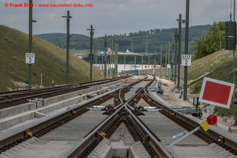 VDE 8.1 - Feste Fahrbahn Abschnitt Coburg-Ebensfeld