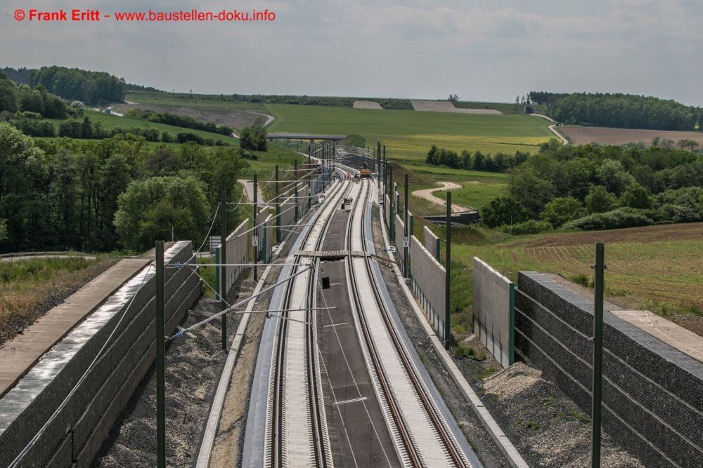 VDE 8.1 - Feste Fahrbahn Abschnitt Coburg-Ebensfeld