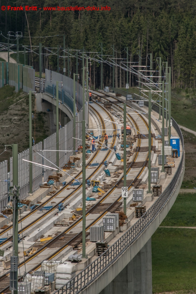 VDE 8.1 - Feste Fahrbahn Abschnitt Coburg-Ebensfeld