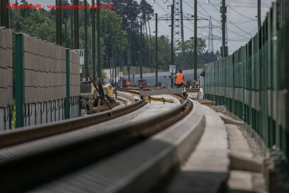 VDE 8.1 - Feste Fahrbahn Abschnitt Coburg-Ebensfeld