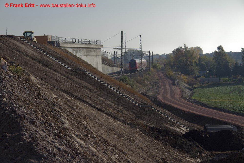 Saale-Elster-Talbrücke - Knoten Gröbers