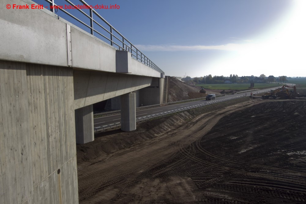 Saale-Elster-Talbrücke - Knoten Gröbers