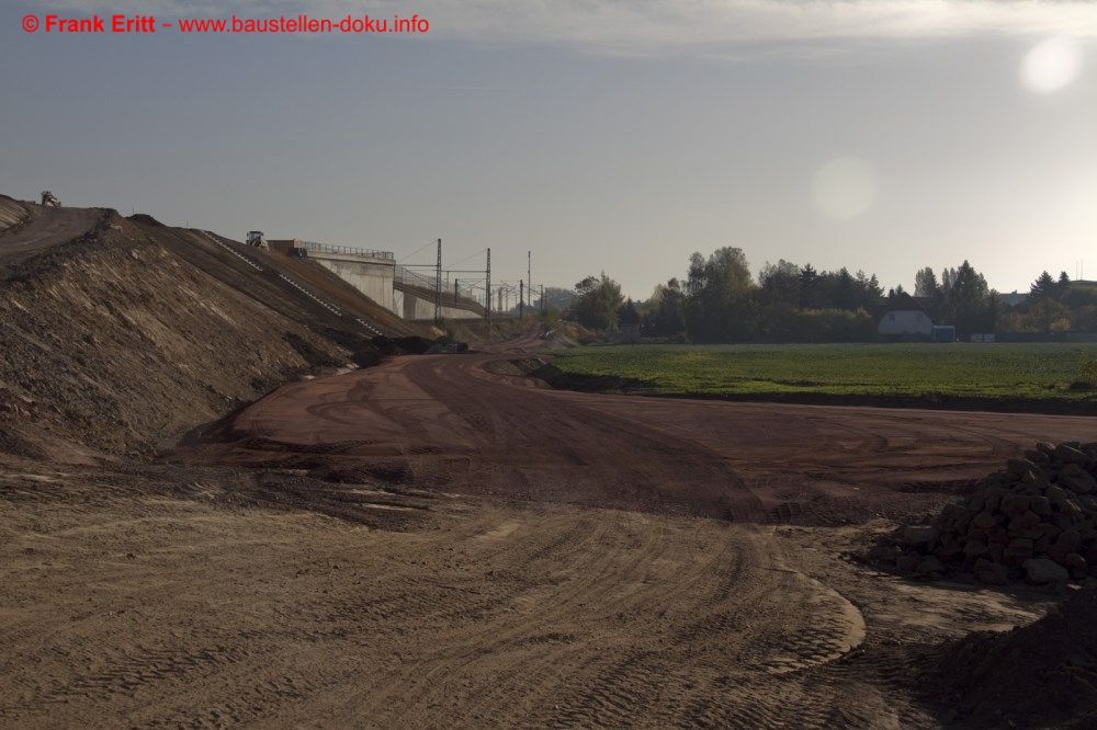 Saale-Elster-Talbrücke - Knoten Gröbers