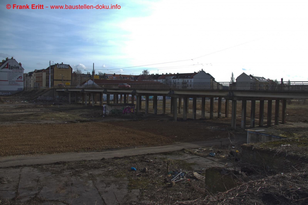 Zustand vor Baubeginn Brücke Ost