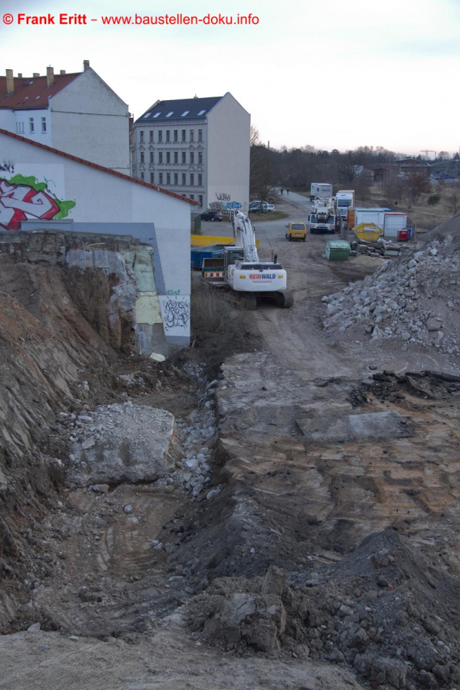 Der Brückenabbruch Ostbrücke ist geschafft.