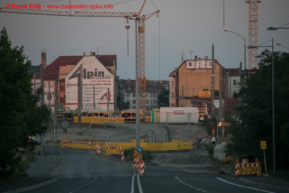 Neubau der Straßendecke Antonienstraße abgeschlossen.